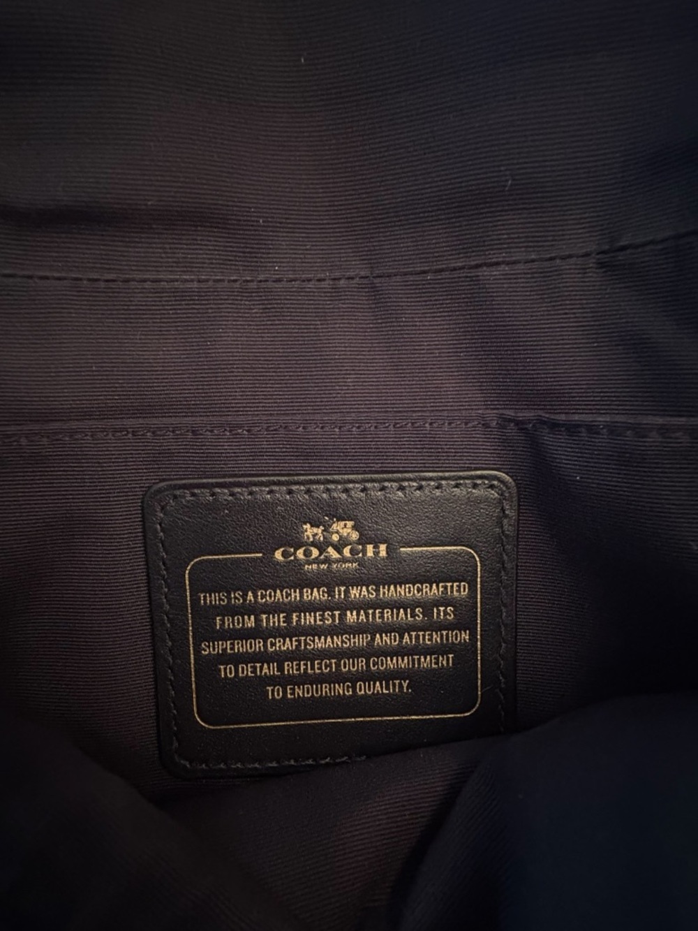 Coach Ruby Crossbody in Quilted Calf Leather (Style Number F37723) - Picture 6 of 13